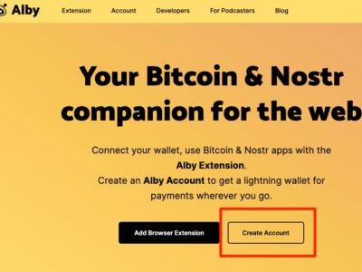 Alby Lightning Wallet