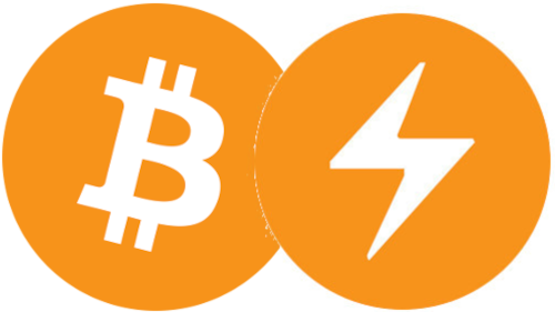 Bitcoin and Lightning Sign 500x280 transparent