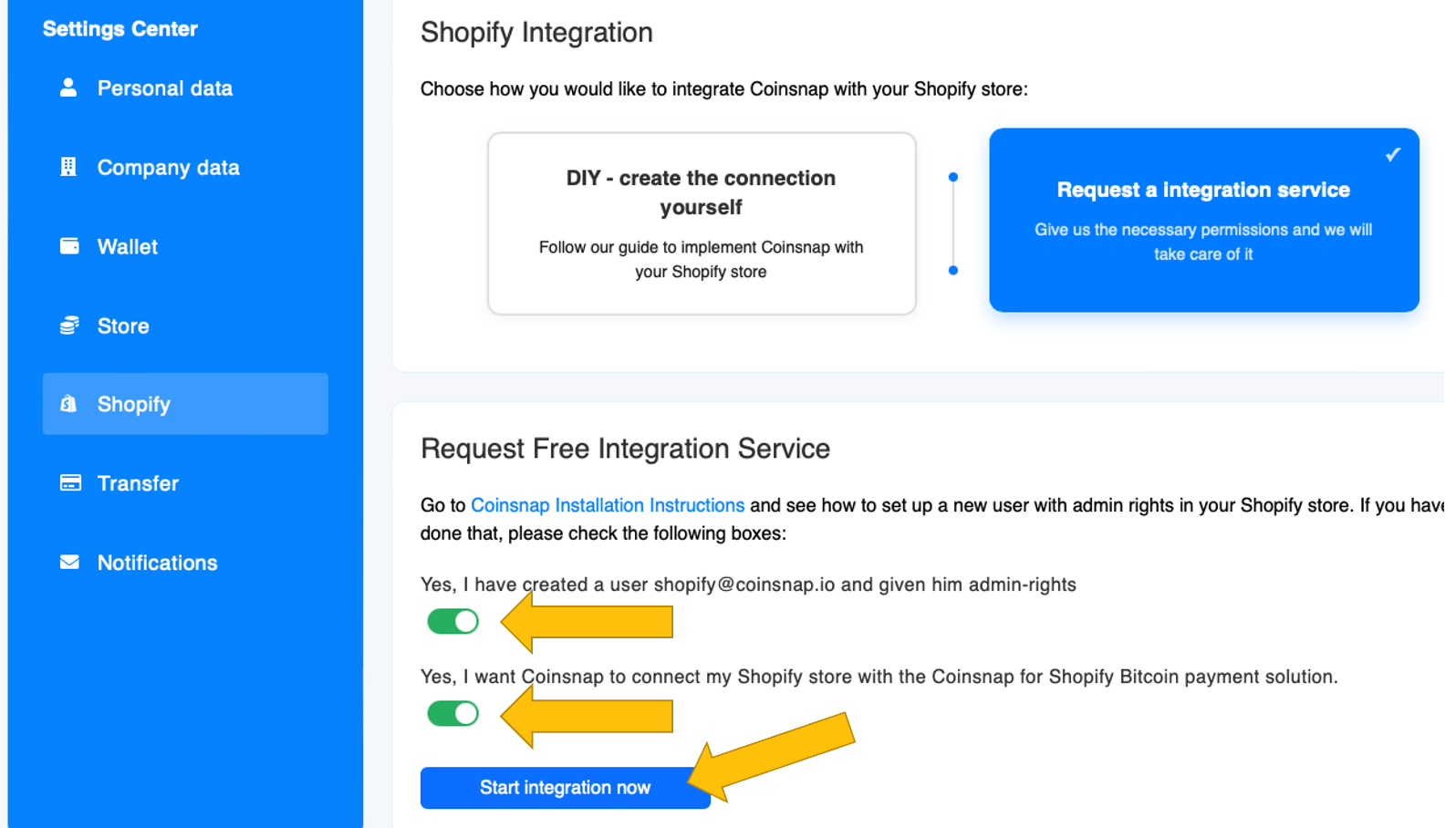 Shopify-integrationsservice-beauftragen Starte den kostenlosen Shopify Integrationsservice