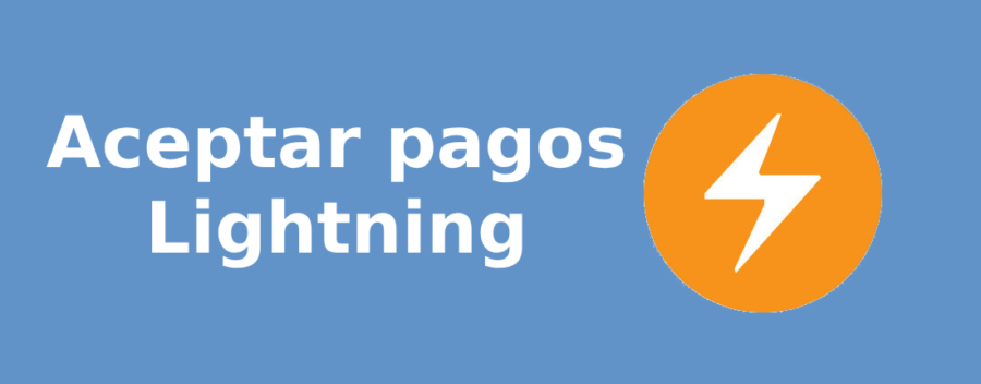 Aceptar pagos Lightning