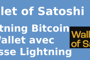 Wallet of Satoshi - Lightning Bitcoin Wallet avec adresse Lightning