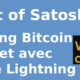 Wallet of Satoshi – Lightning Bitcoin Wallet avec adresse Lightning