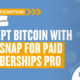 Coinsnap for Paid Memberships Pro