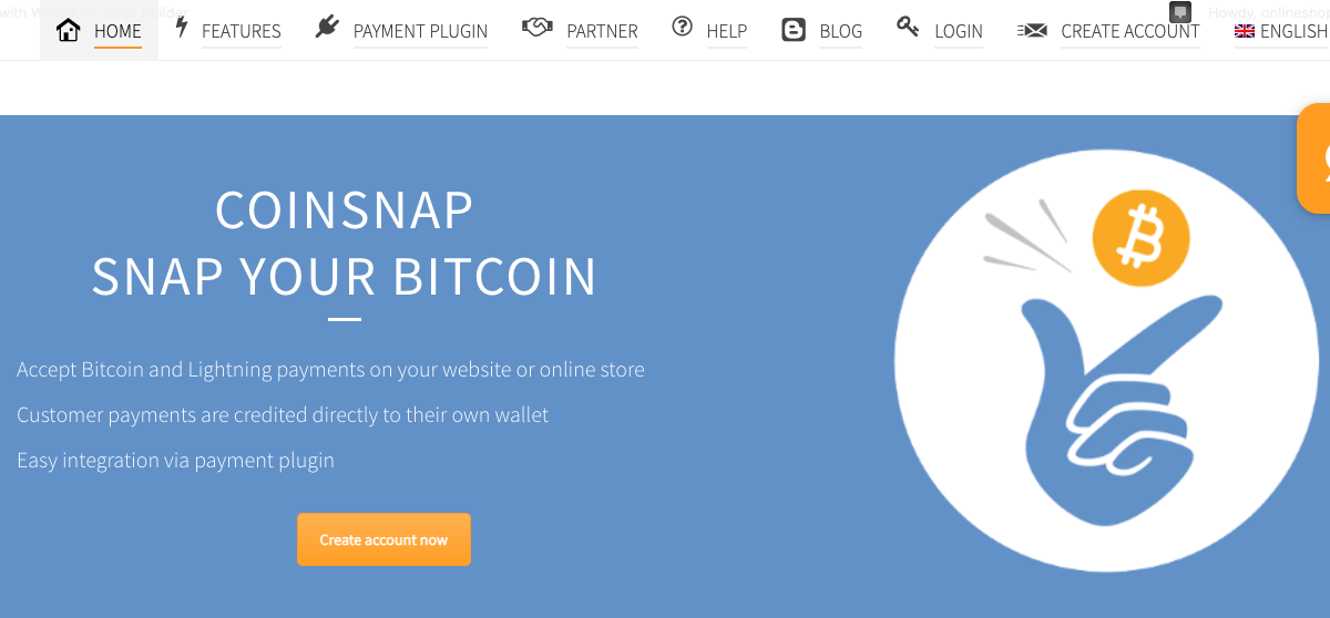 coinsnap-homepage