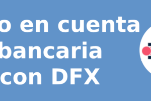 Pago en cuenta bancaria con DFX