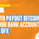 Payout to bank account with DFX