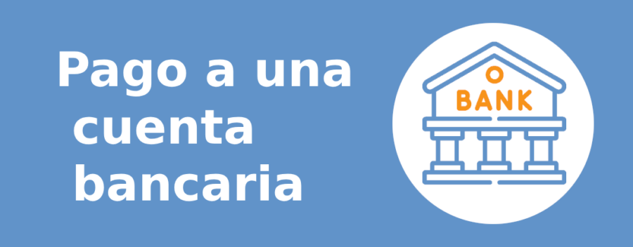 Aceptar Bitcoin - pago a una cuenta bancaria