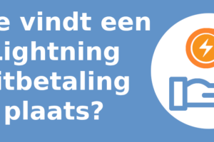 Hoe vindt een Lightning-uitbetaling plaats?