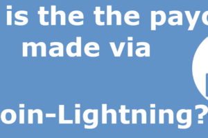 how is the payout made via bitcoin-lightning