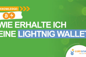 Wie erhalte ich eine Lightning Wallet mit einer Lightning Adresse?