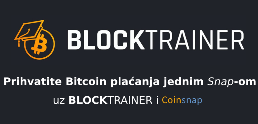 Blocktrainer je Coinsnap partner