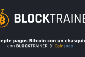 Blocktrainer apuesta por el pago Bitcoin Lightning con Coinsnap