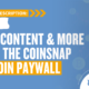 Coinsnap Bitcoin Paywall