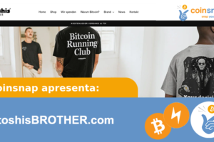 SatoshisBROTHER.com usa o plugin Coinsnap for Shopify para pagamentos em Bitcoin