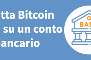 Accetta Bitcoin - paga su un conto bancario