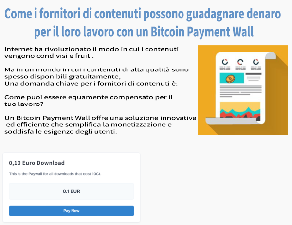 Il contenuto è protetto dalla piattaforma bitcoin Coinsnap