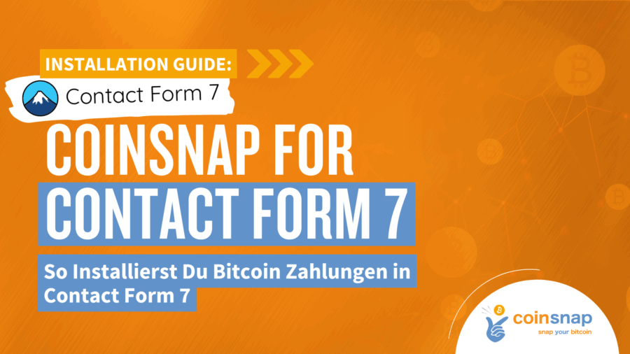 Coinsnap für Contact Form 7 Installationsanleitung