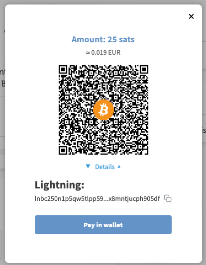The Coinsnap Bitcoin Crowdfunding payment gateway