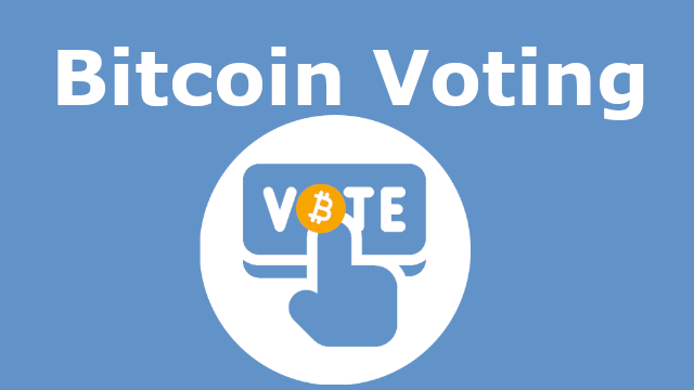 Bitcoin Voting