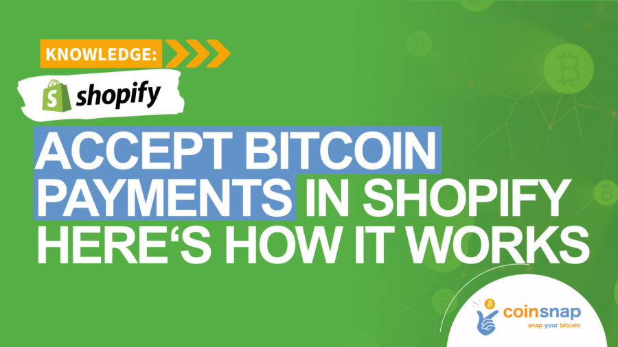 Accept Bitcoin payments in Shopify