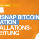 Coinsnap Bitcoin Donation Installationsanleitung