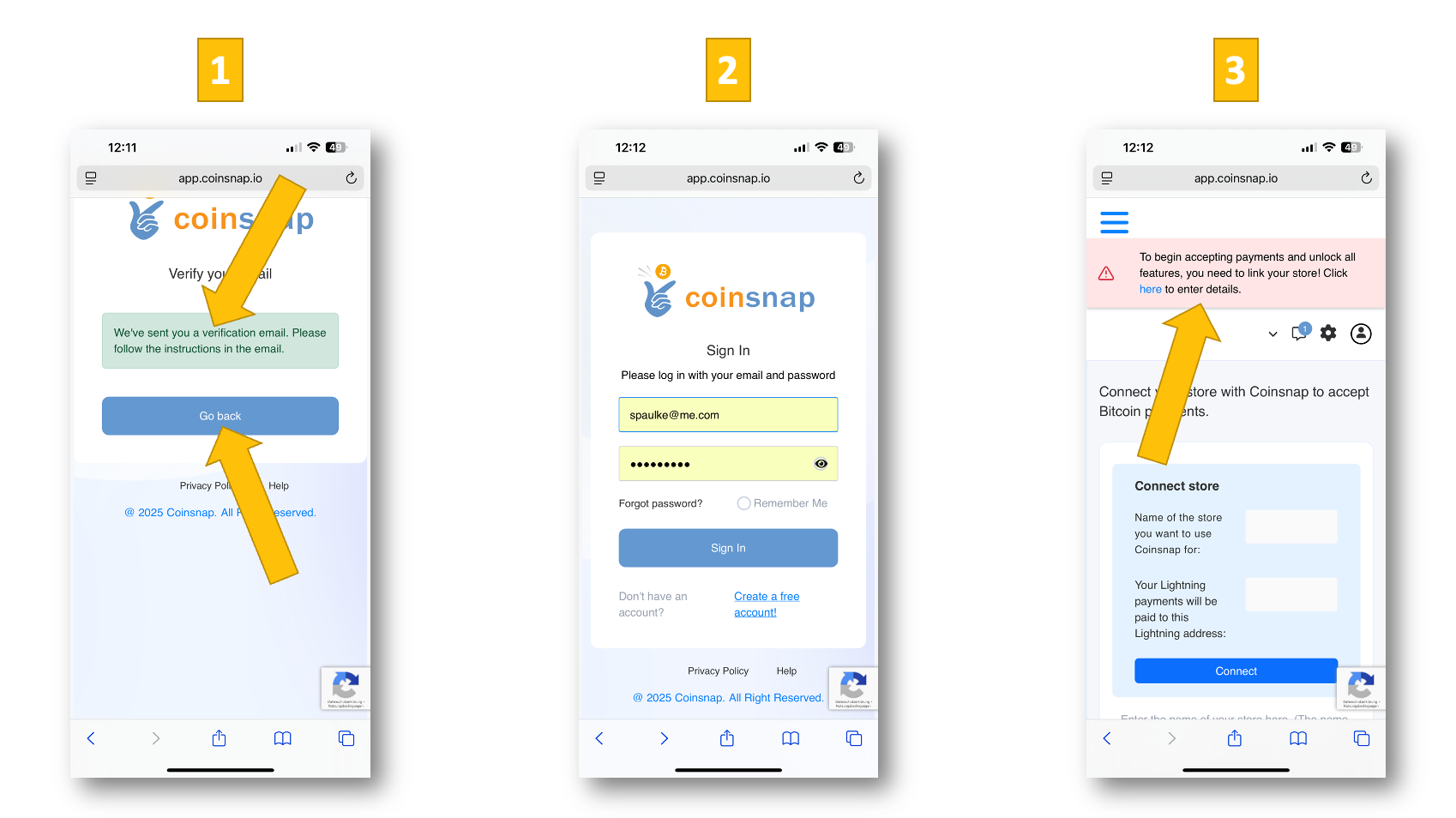 Verbinde deinen Store und deine Lightning Wallet mit Coinsnap