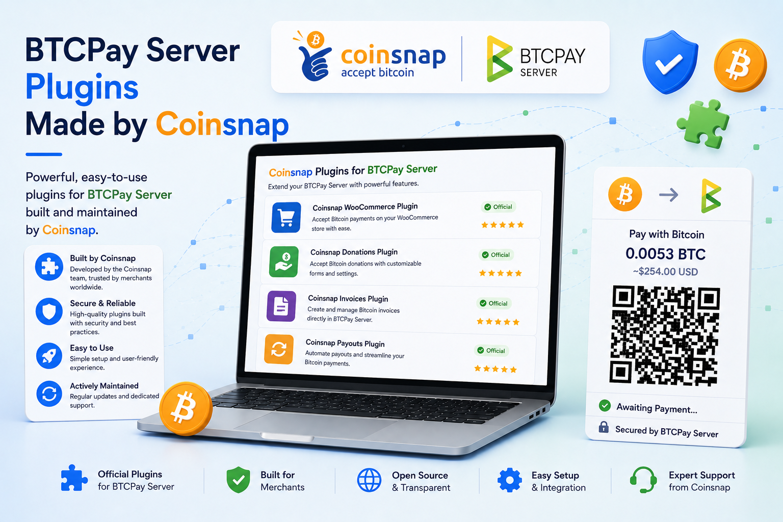 BTCPay Server Plugins made by Coinsnap