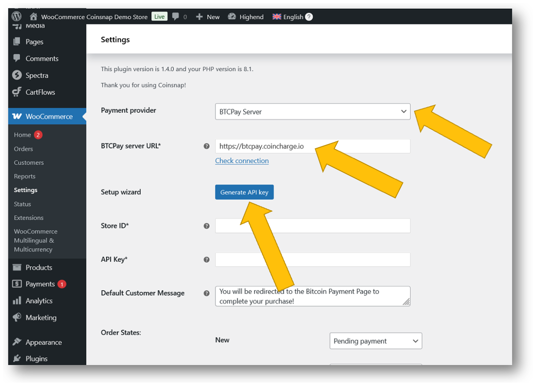 choose-btcpay-server Choose BTCPay Server as your payment provider
