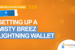 How to get and set up a Misty Breez Lightning wallet and address