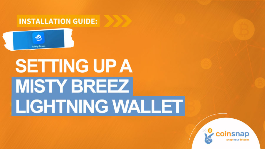 How to get and set up a Misty Breez Lightning wallet and address