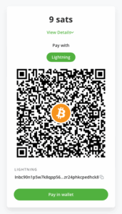 Bitcoin-payment-qr-code Bitcoin payment QR code in PMPro