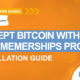 Guia de instalação do Paid Memberships Pro