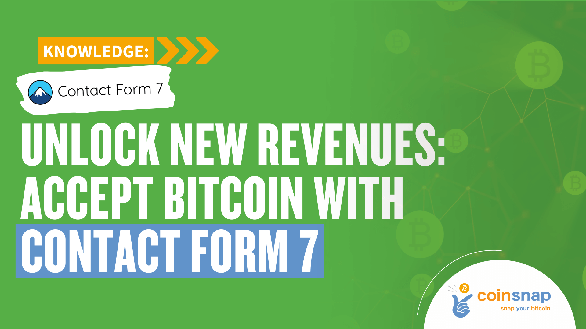 Coinsnap for Contact Form 7