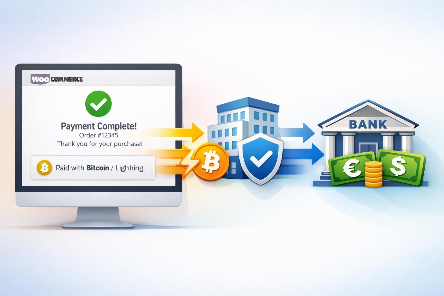 Accept Bitcoin & Get Paid to Your Bank Account