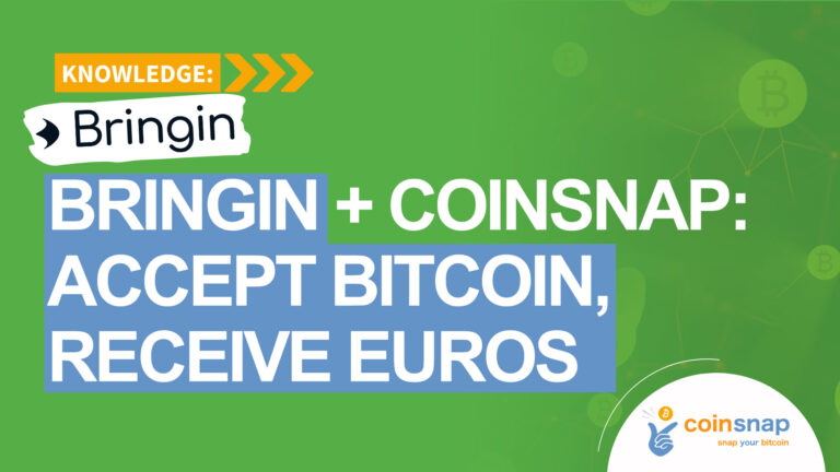 Accept Bitcoin Payments - Recieve Euros: Coinsnap & Bringin in Action