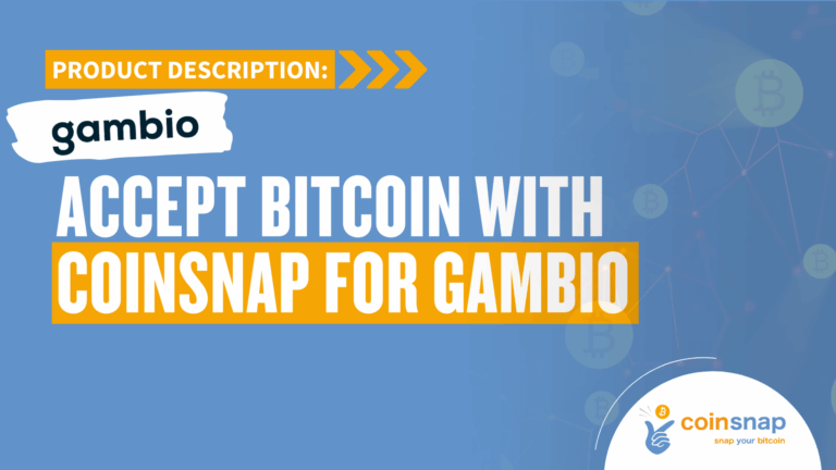Coinsnap For Gambio