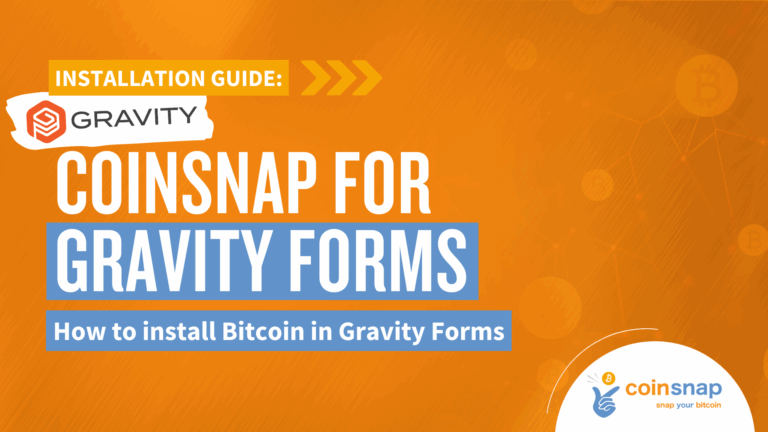 Coinsnap for Gravity Forms