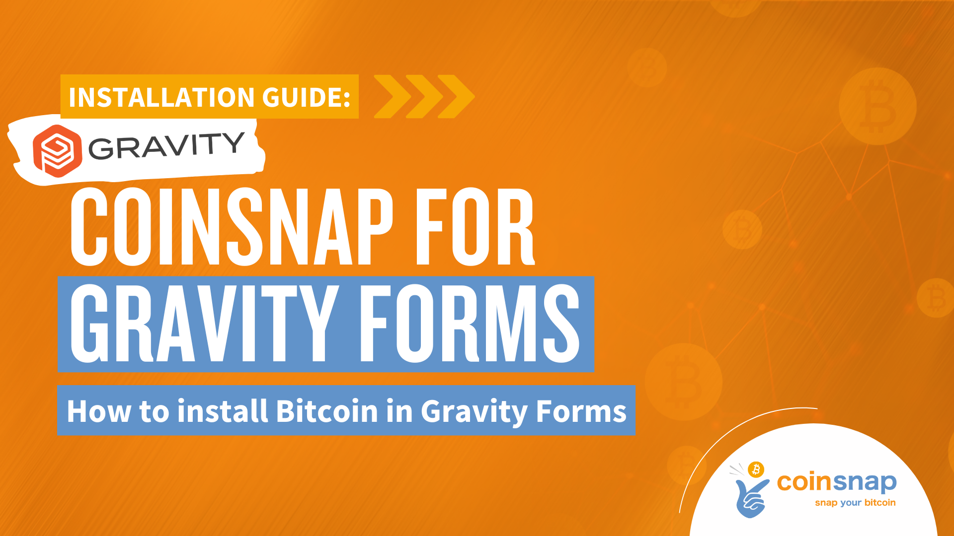 Coinsnap for Gravity Forms