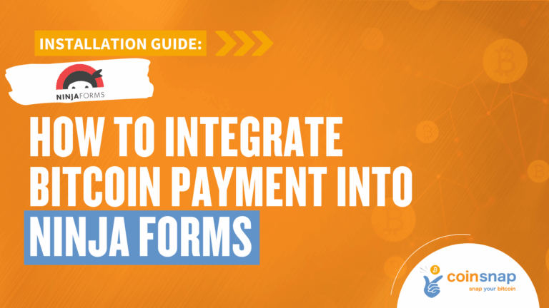 Coinsnap for Ninja Forms
