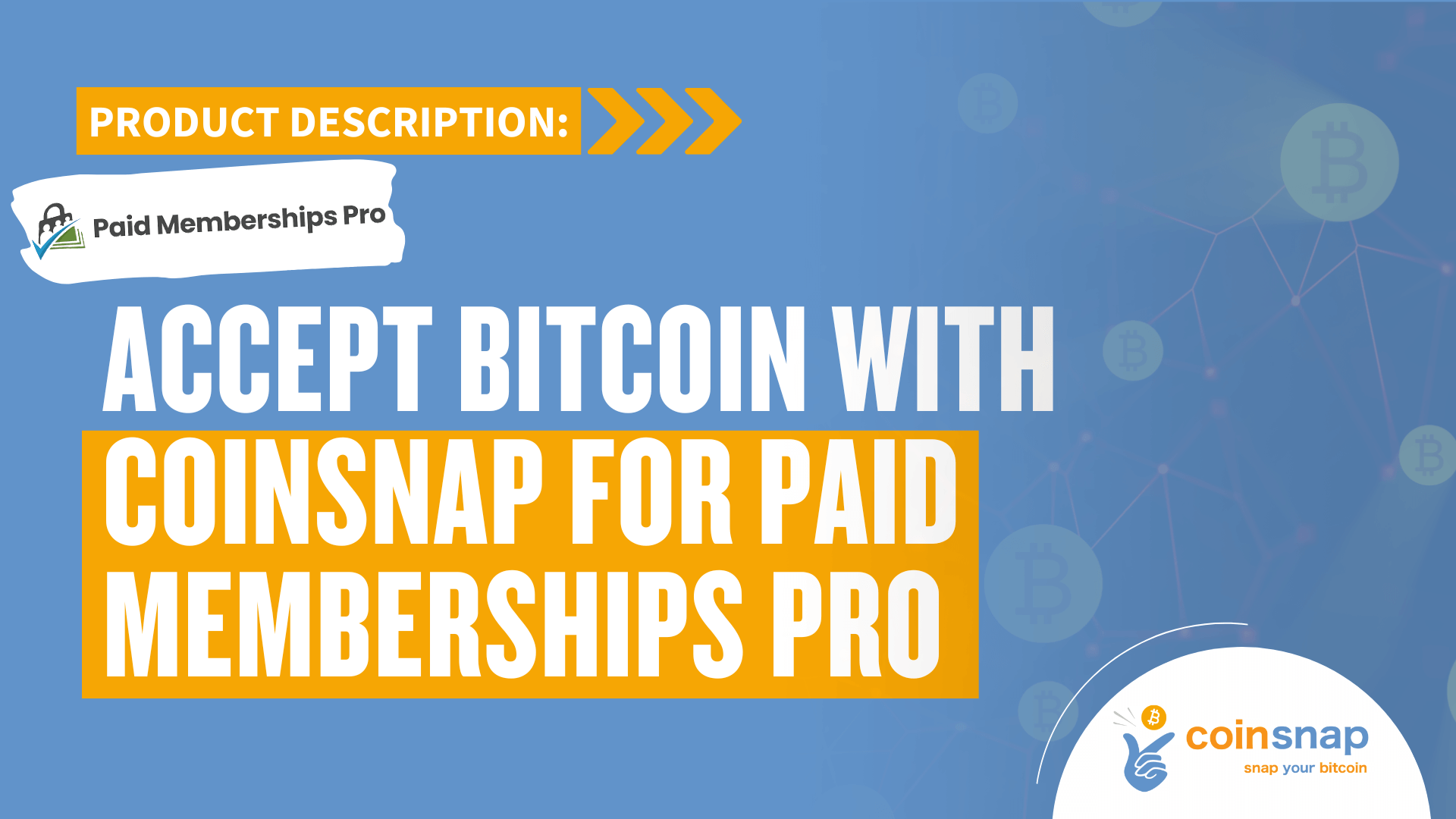 Coinsnap for Paid Memberships Pro