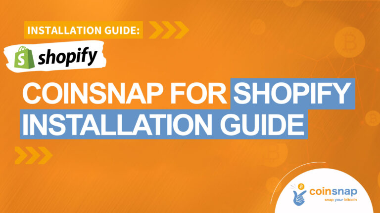 Coinsnap for Shopify Installation Guide