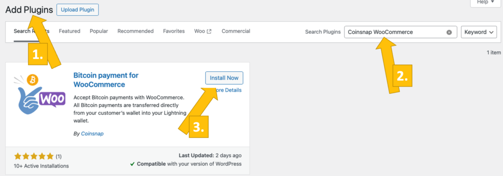 coinsnap-for-woocommerce-installation-1-1024x358 Installing Coinsnap for WooCommerce in Wordpress