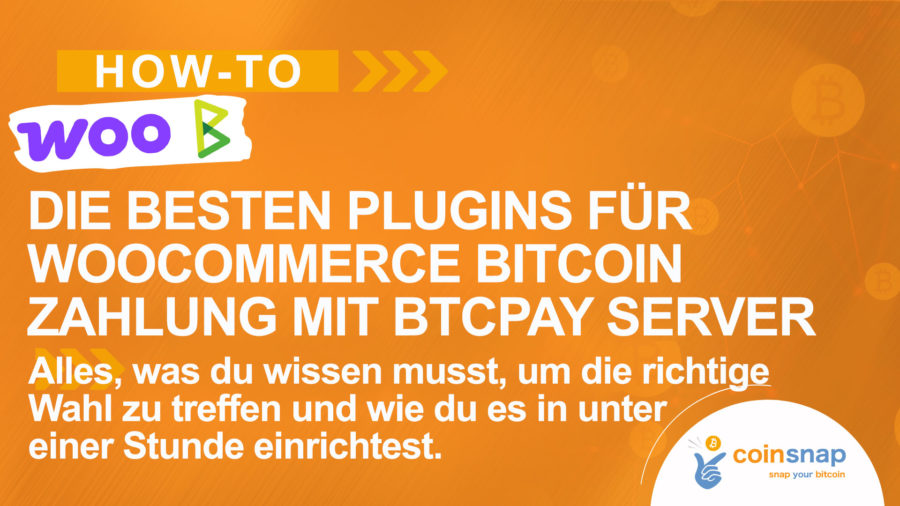Die besten Plugins für WooCommerce Bitcoin und Lightning Payment mit BTCPay Server