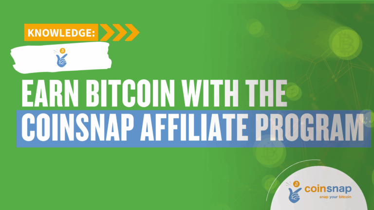 Earn Bitcoin with the Coinsnap Affiliate Program