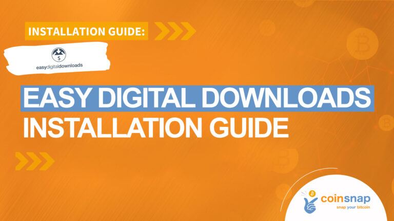 Easy Digital Downloads Installation Guide