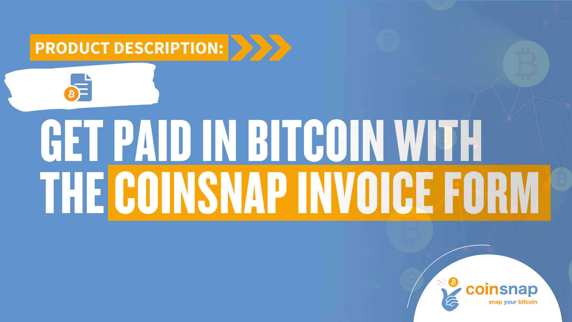 HTML Bitcoin Invoice Form