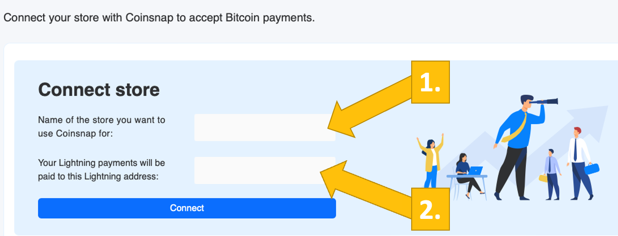 set-up-coinsnap-account How to set up a Coinsnap account