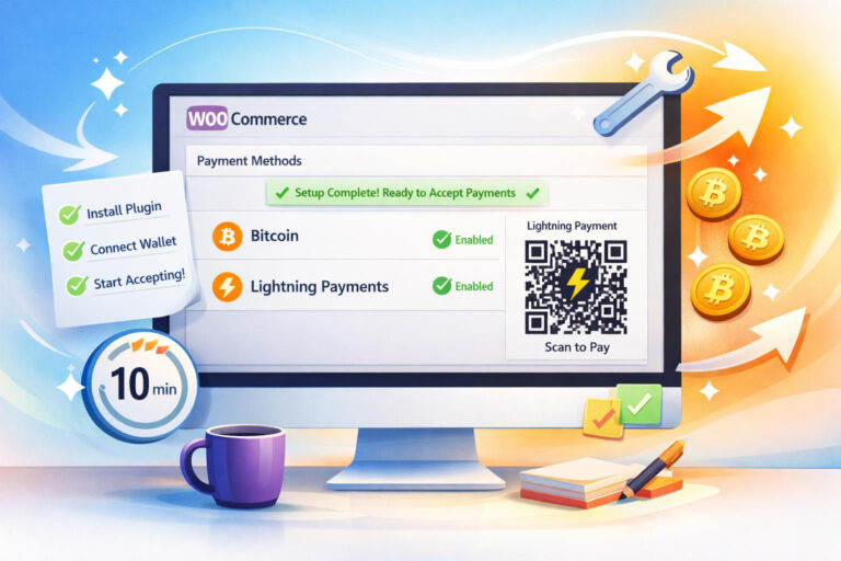Set up WooCommerce Bitcoin Payment with Coinsnap