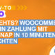 Wie gehts: WooCommerce Bitcoin Zahlung mit Coinsnap in 10 Minuten einrichten