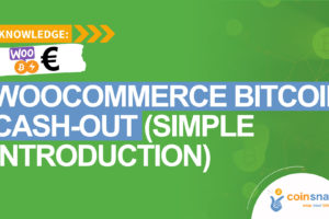 WooCommerce Bitcoin Cash-Out (Simple Introduction)